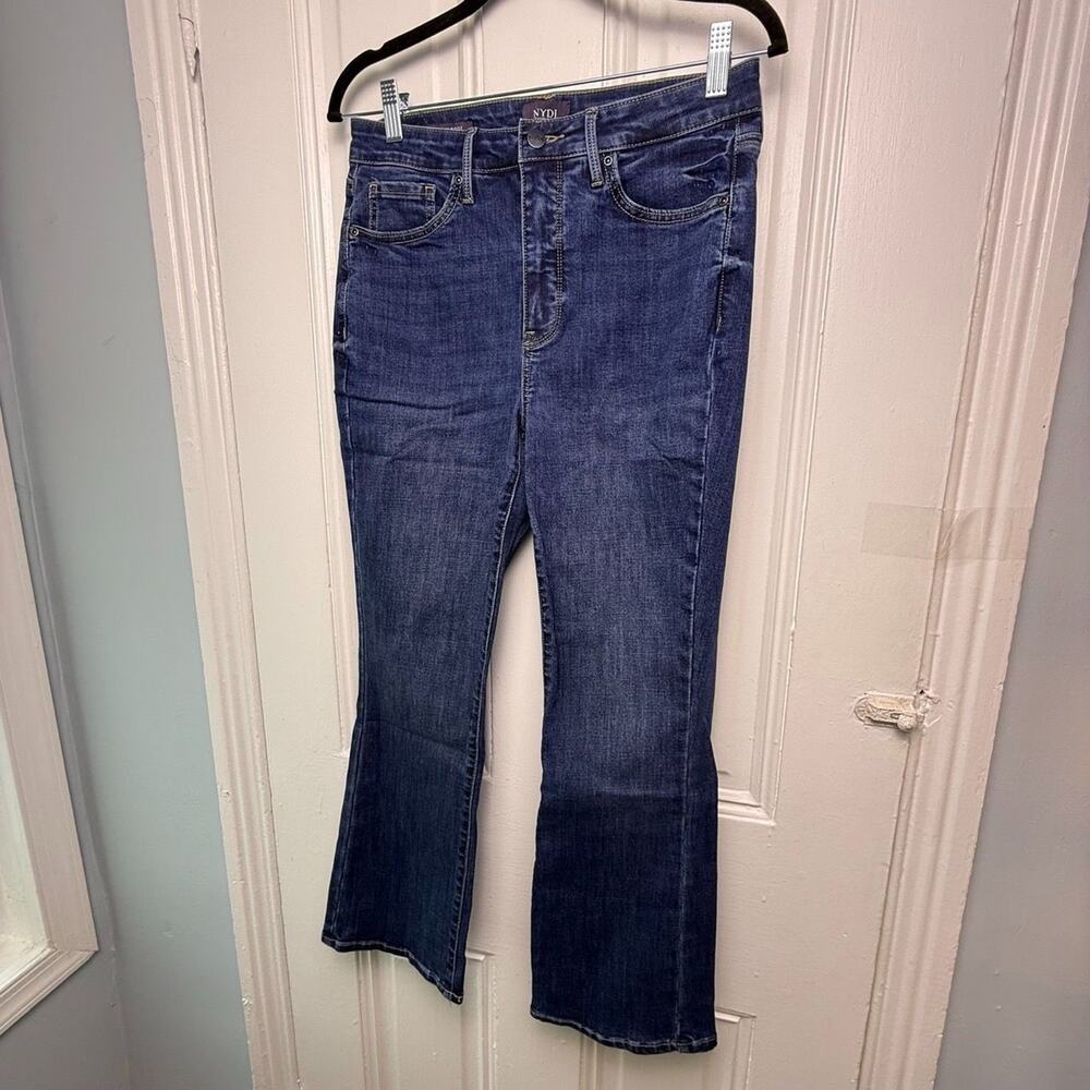 NYDJ High Rise Billie Bootcut Ankle Jeans Womens Size 6 Cool Embrace NWOT